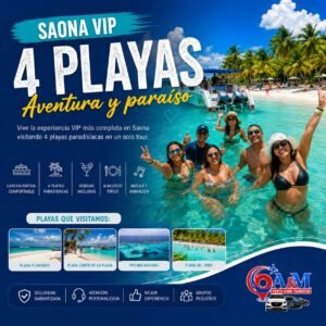 Para Saona vip 4 playas