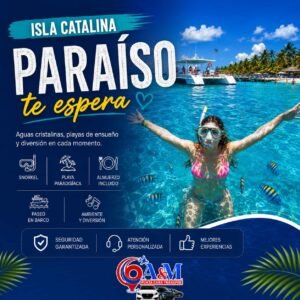 Isla Catalina 80 dólares por persona